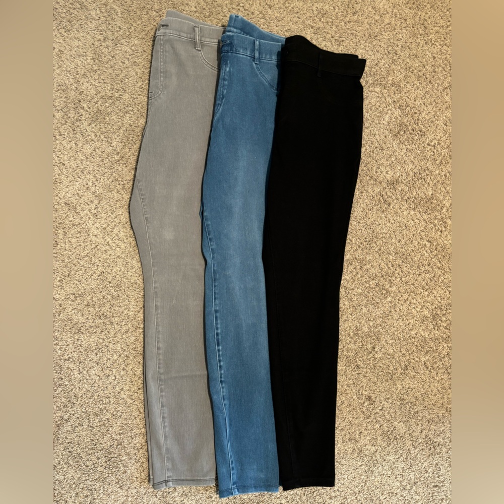 BUNDLE!!! Time & Tru Jeggings, size Large (12-14).